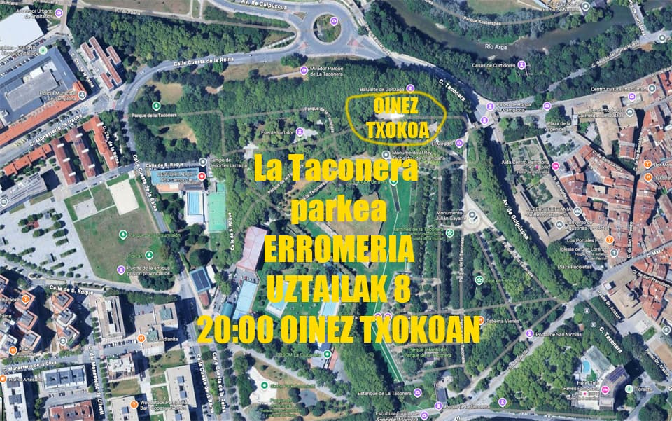 UZTAILAK 8 ERROMERIA OINEZ TXOKOAN