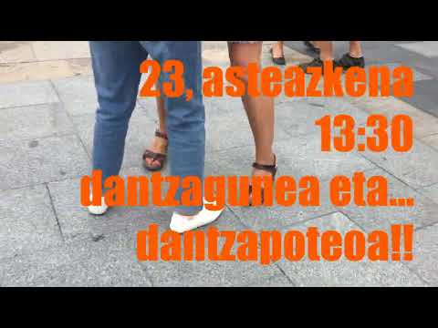 Aikorekin dantzan Aste Nagusian