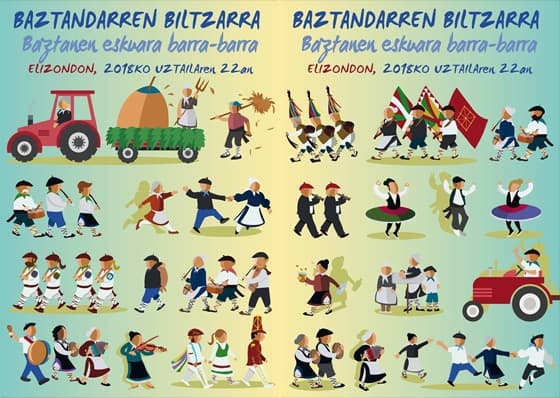 BETETA Baztandarren Biltzarrera autobusa BETETA