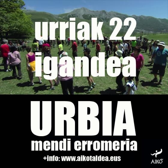 Mendi erromeria Urbian urriaren 22an