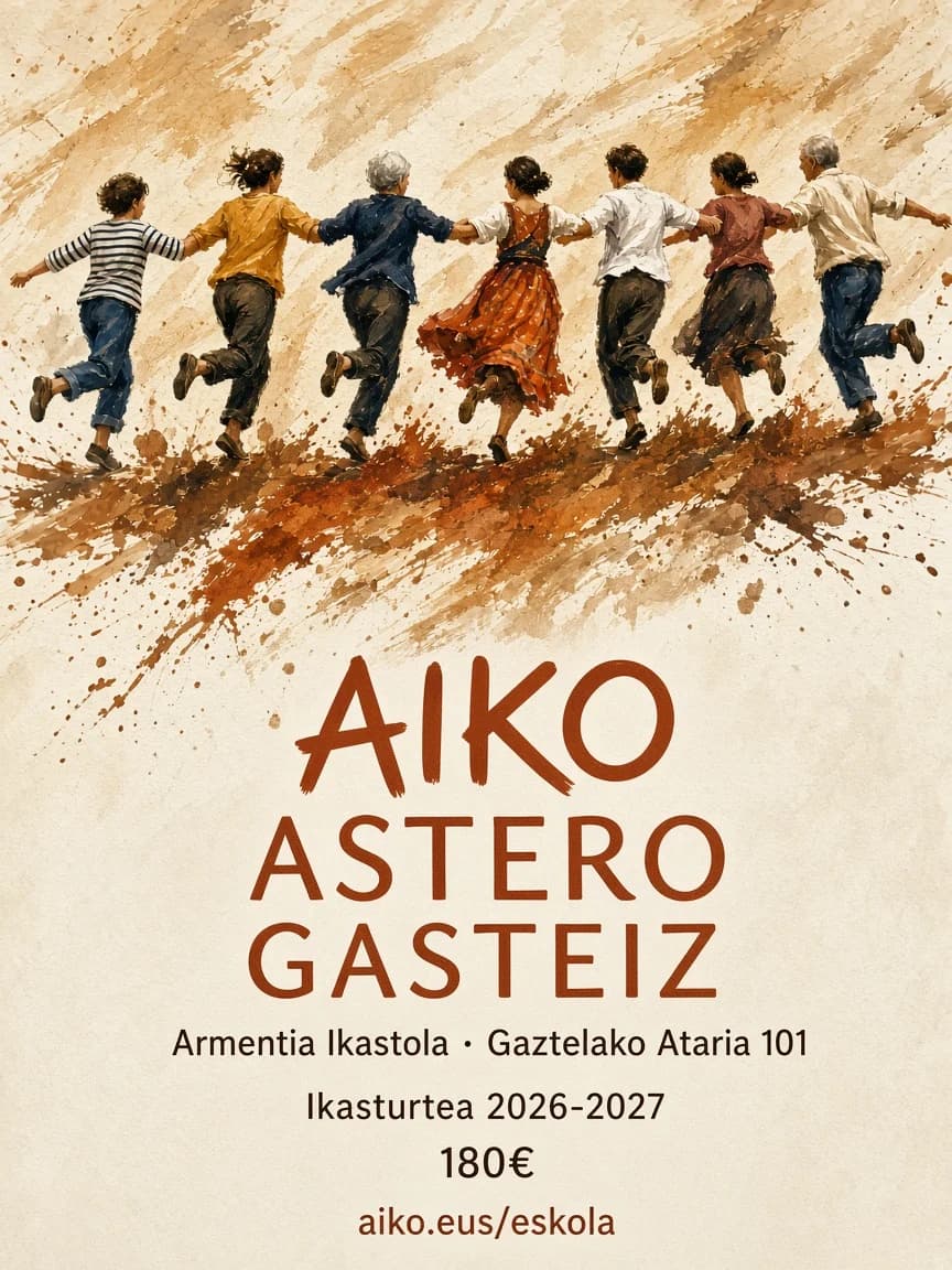AIKO Astero Gasteiz kartela