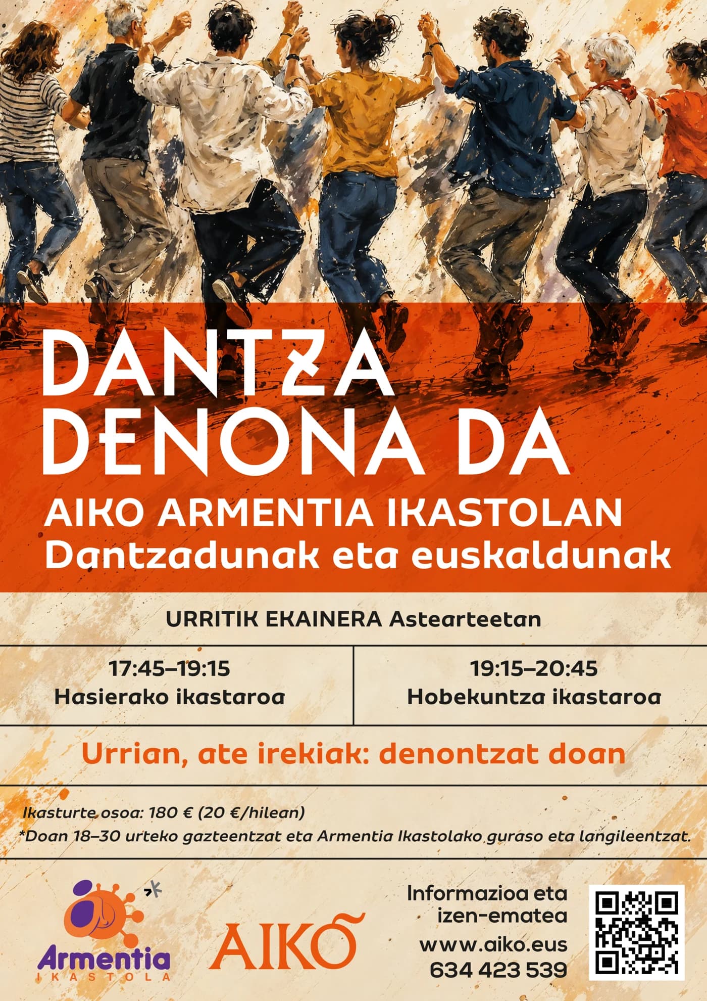 AIKO Astero Gasteiz kartela