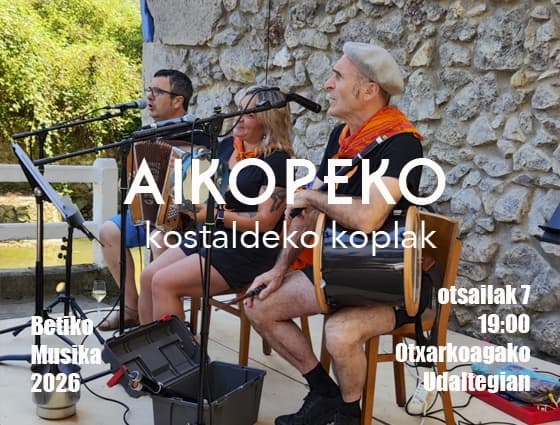 AIKOPEKO OTXARKOAGAN, otsailak 7