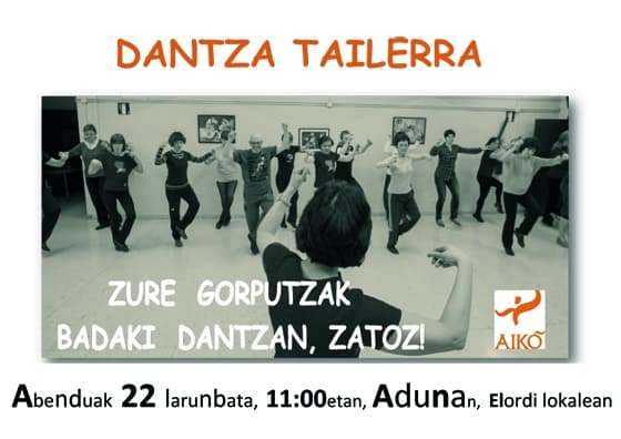 Adunan dantzan AIKO Taldearekin