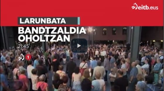ETB: 'Bandtzaldia' ikuskizuna, 21:45ean, 'Oholtzan' saioan
