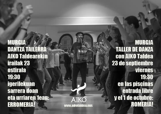 Murgian dantza tailerra eta erromeri mugikorra (Dantzapoteoa)