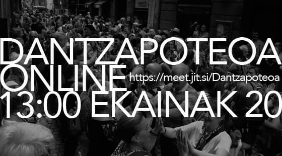 Dantzapoteoa ikasturtea agurtzeko