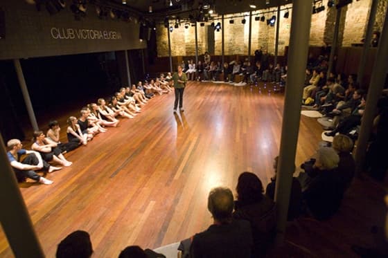 Dantzaldi Ibiltariaren aurkezpena Victoria Eugenian